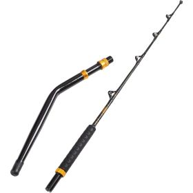 Bent Butt Fishing Rod 2-Piece Saltwater Offshore Trolling Rod Big Game Roller Rod Conventional Boat Fishing Pole