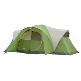 Coleman Montana Camping Tent, 6/8 Person Family Tent with Included Rainfly, Carry Bag, and Spacious Interior