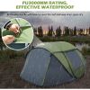 Pop Up Tent, 4 Person Instant Tent with Skylight, Waterproof Instant Pop Up Tent with Rainfly, Easy Setup Camping Tents