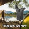 Fishing Bite Sound Alarm Indicator Sound Bite Alert Bell with LED Lights