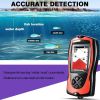 Portable Display Fish Finder Boat Handheld Transducer Fish Finders Kayak Water Sensor Depth Finder LCD