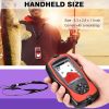 Portable Display Fish Finder Boat Handheld Transducer Fish Finders Kayak Water Sensor Depth Finder LCD