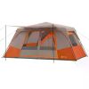 11 Person 3 Room 14' x 14' Instant Cabin Tent ,with Private Room.large front awning for protected entry ,depression mounted tent