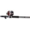 Penn Special Senator 91332 Fishing Rod and Reel Combo, 6.5 Feet, Black/Smoke/Red