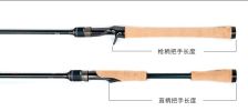 Kyorim CARZA3 LURE Fishing Rod,2 Sections,FUJI K GUIDE, ALCONITE RING,Casting Spinning REEL SEAT, Fast Action,TORAY Carbon