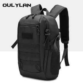 Travel Bags Tactical Backpack Men Waterproof Sport Small Camping Mochila Fishing Hunting Rucksacks Outdoor (Color: Black)