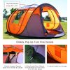 Oileus Pop Up Tent Family Camping Tents - 4/6/8 Person Cabin Tent Quick Setup, Instant Camping