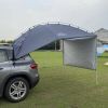 Outdoor Waterproof Tent Awning Durable Car SUV Sedan Camping Anti-UV Tent For Self-driving Camping Traveling Sun Shade Dropship