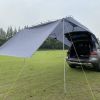 Outdoor Waterproof Tent Awning Durable Car SUV Sedan Camping Anti-UV Tent For Self-driving Camping Traveling Sun Shade Dropship